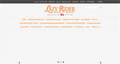 Desktop Screenshot of lazyrider.com